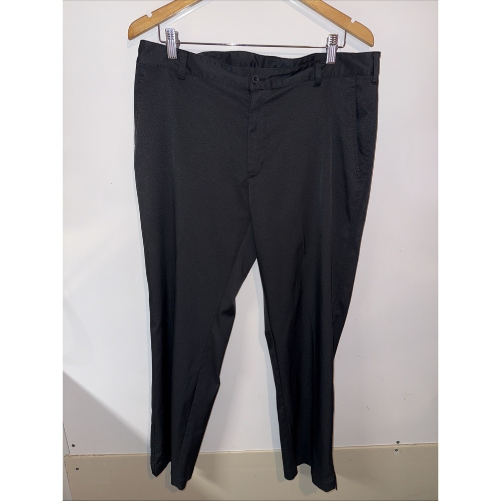 Nike Golf Pants Dri-FIT Men's 36x30 Black Stretch Performance Golf Slacks